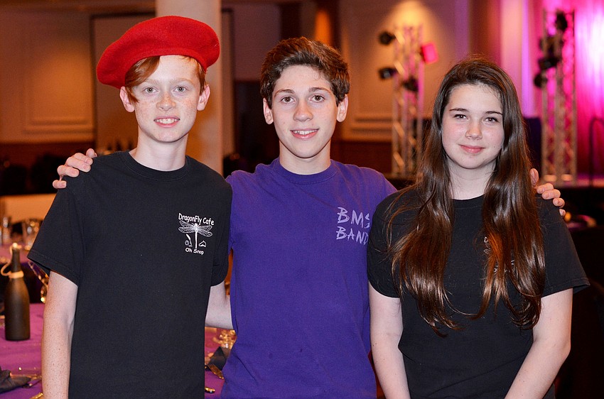 Will Egan, Nathan Epstein and Payton Saturen