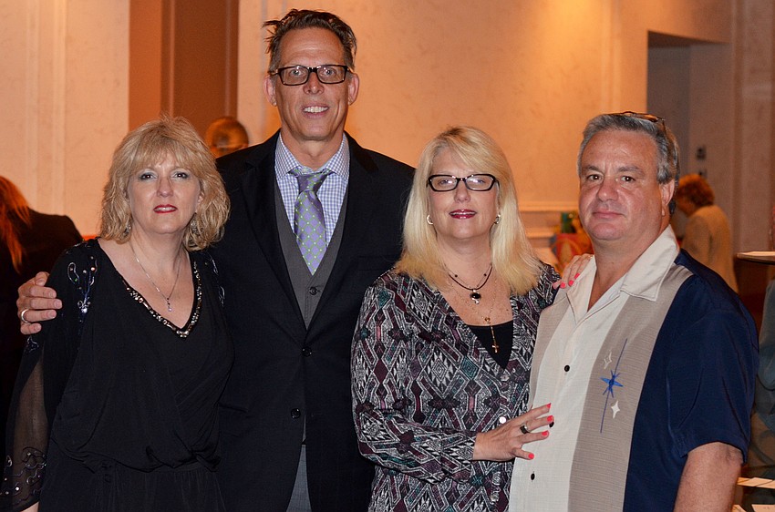 Nanette Goldberg and Wes Matejka with Pauline and Joseph Schiavo