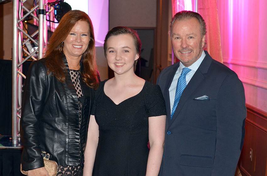 Terri, Mikayla and Michael Klauber