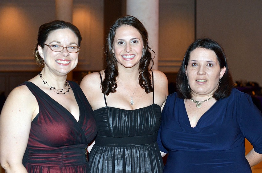 Carrie Mills, Emma Matejka and Chairwoman Jennifer Fretz-Smith