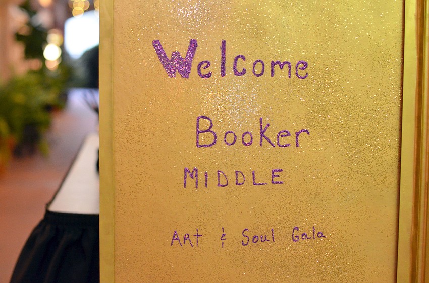 Booker Middle School hosted its â€˜Art and Soulâ€™ gala Friday, Jan. 23, at Michaelâ€™s On East.