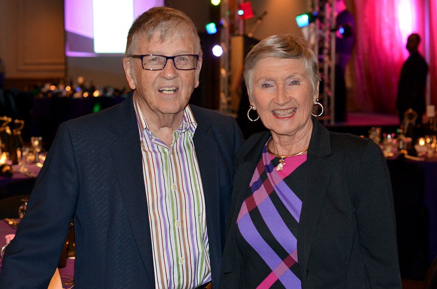 Hugh Willey and Dr. Marilyn Steele