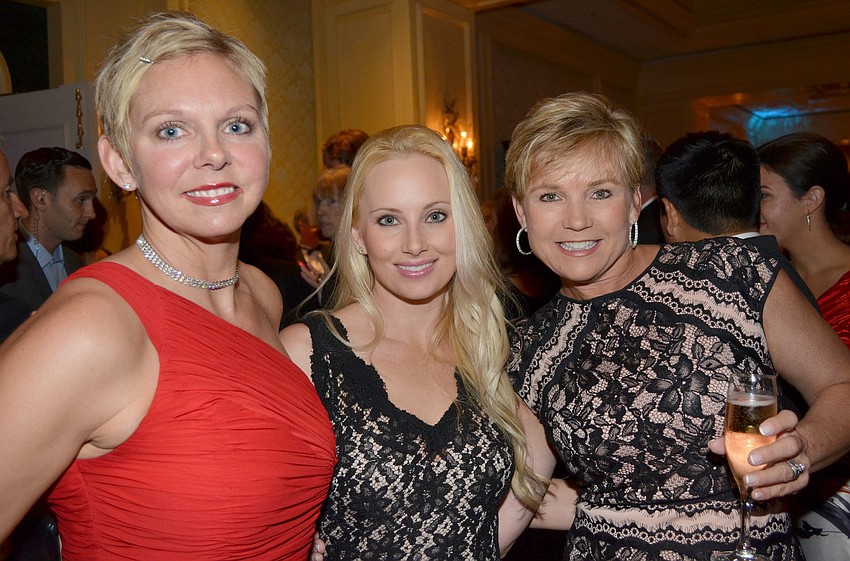 Lavonne Bower, Jeanne Paulus and Tina Lepore