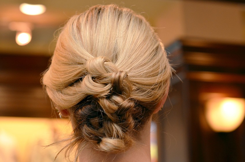 Met stylists gave clients trendy braids to show a spring hair trend to transform hair from day to night.
