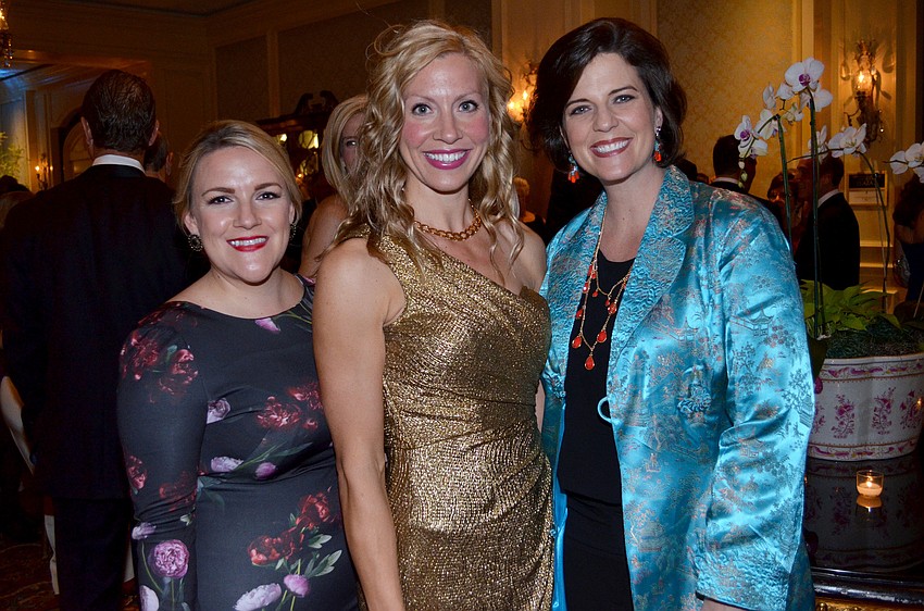 Erin Christy, Jennifer Steube and Kameron Hodges