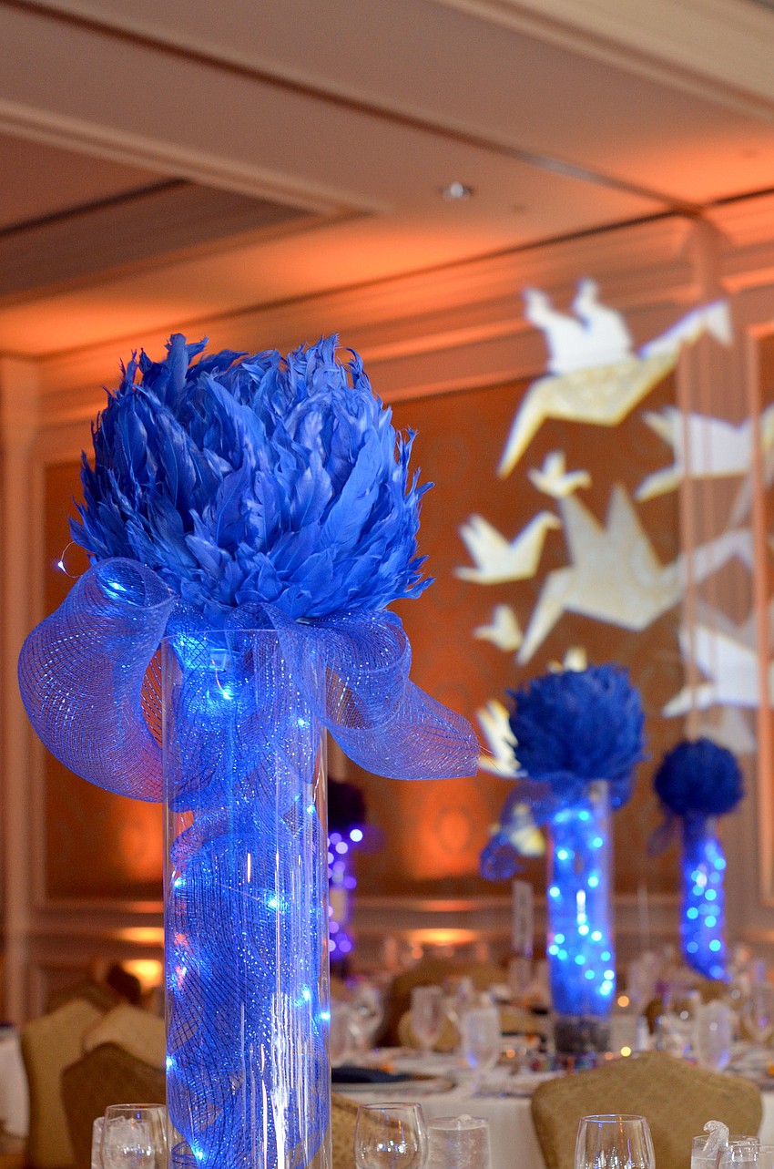 Sarasota Memorial Healthcare Foundation hosted the 2015 Corinthian Gala â€” A Night of a thousand Cranes on Saturday, Jan. 24, at The Ritz-Carlton, Sarasota.