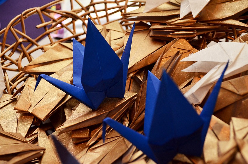 Sarasota Memorial Healthcare Foundation hosted the 2015 Corinthian Gala â€” A Night of a thousand Cranes on Saturday, Jan. 24, at The Ritz-Carlton, Sarasota.