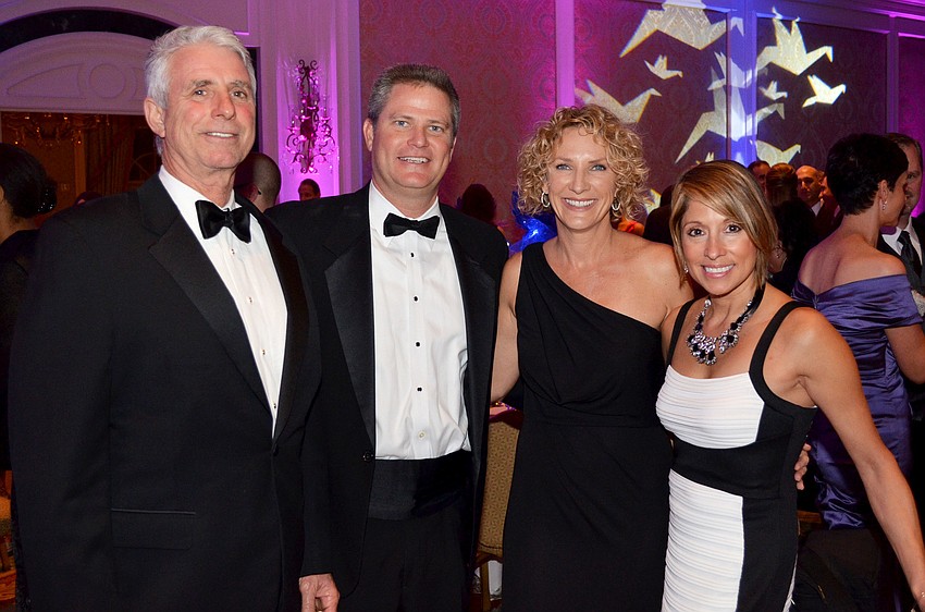 Bill DeRamo, Paul and Jenni Hudson and Jennifer Horiuchi