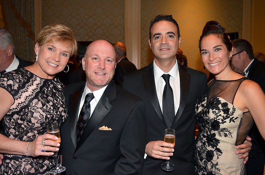 Tina and Dr. Michael Lepore with Dr. Hakim and Melissa Morsli