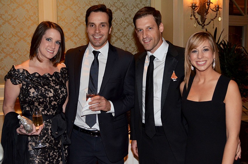 Jennifer Rust, Pierre Thomas, Adam Kabinoff and Erin Knievel