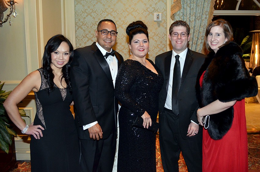 Ann Senenoi, Cleo and Alina Cemitier and Stevan and Taylor Collins