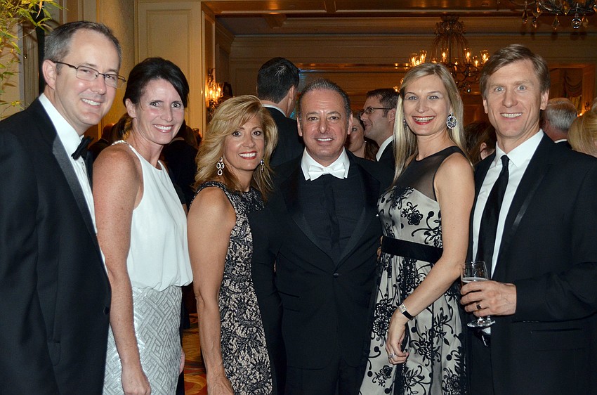 Brad and Colleen Shoemaker, Elena and Joe Balzano with Tatiana and Greg Twarowski