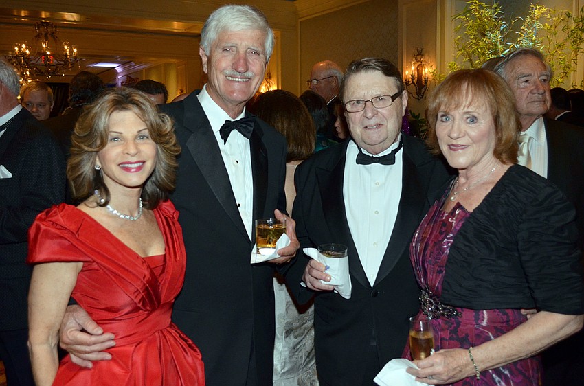 Nancy and Ray Swart with Stephen and Kay Aidlin