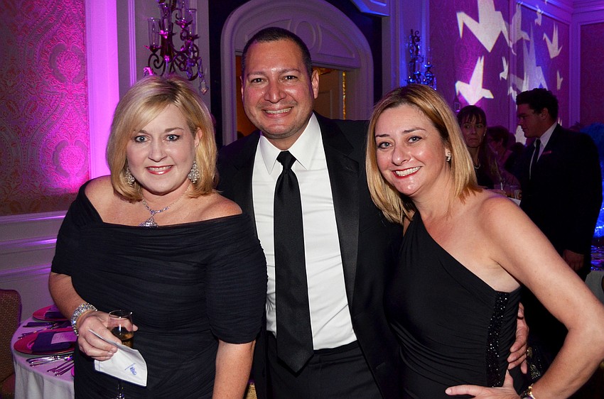 Monica Verinder with Tav and Jessica Ortiz