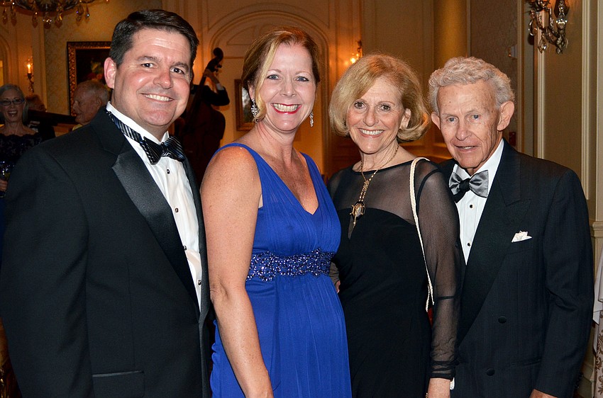 Dan and Jennifer Vigne with Marsha and Dr. Marvin Frank