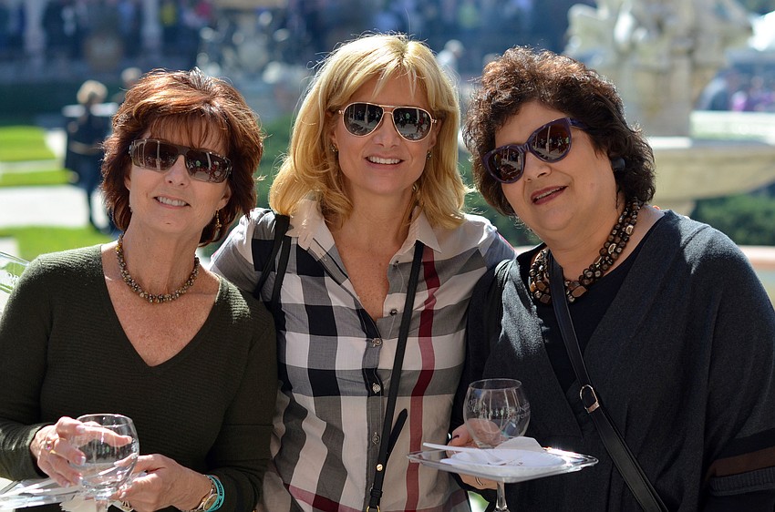 Marsha Berning, Paige Holloway and Carole Larach