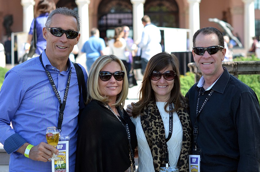 Gary and Kathy Bockhold with Wendy and Shaun Merriman