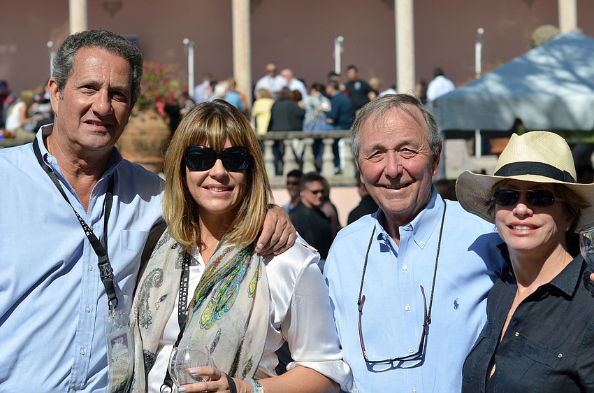 Richard Dorfman and Suzette Jones with Elizabeth and Gary Butler