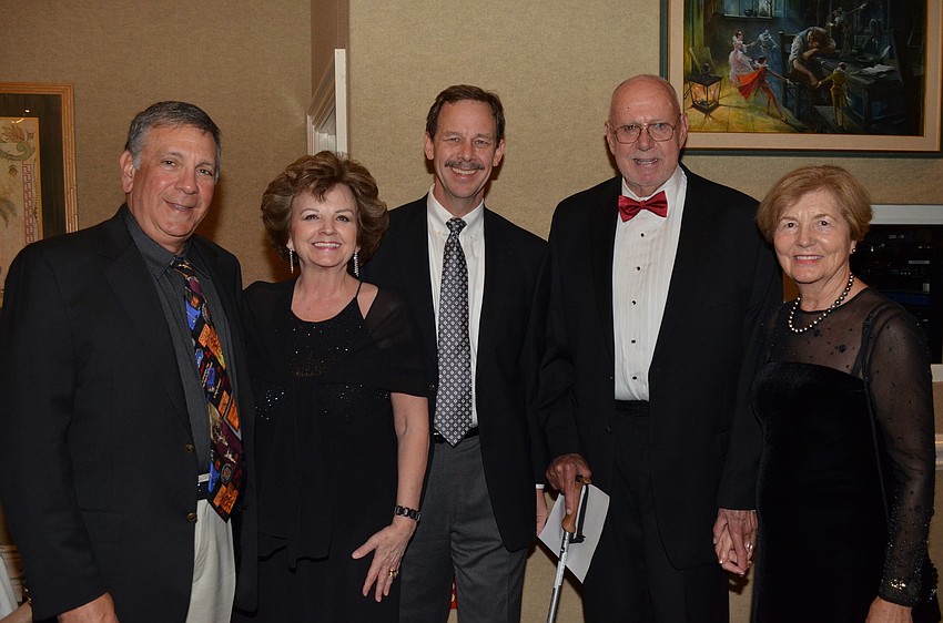 Michael Juceam, Co-Chair Donna Dunio, Steve Roskamp, Arnold Simonsen and Ronda Montminy