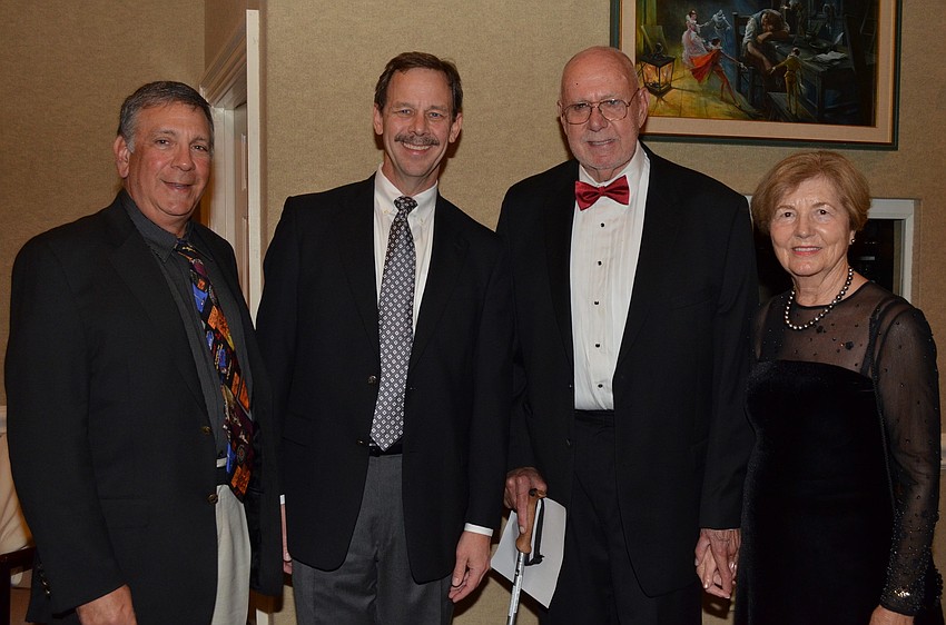 Michael Juceam, Steve Roskamp, Arnold Simonsen and Ronda Montminy