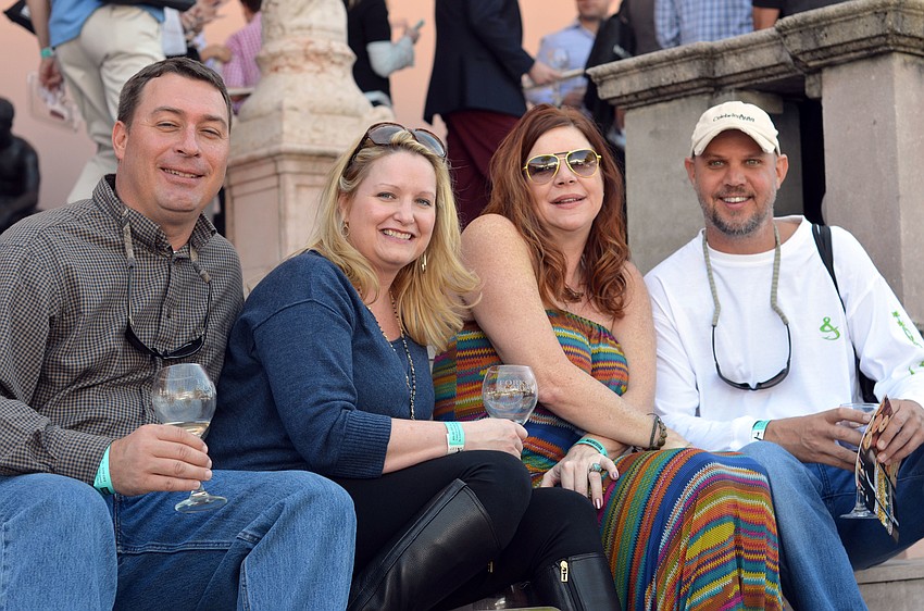 Marcel and Angie Kasten with Lori Carey and Larry Leszczynski