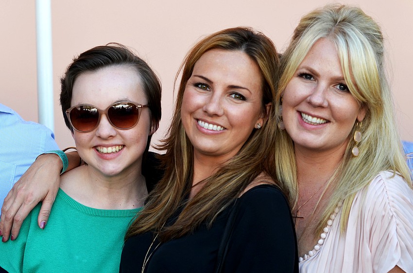 Mikayla Klauber, Molly Biter and Fondren Watts