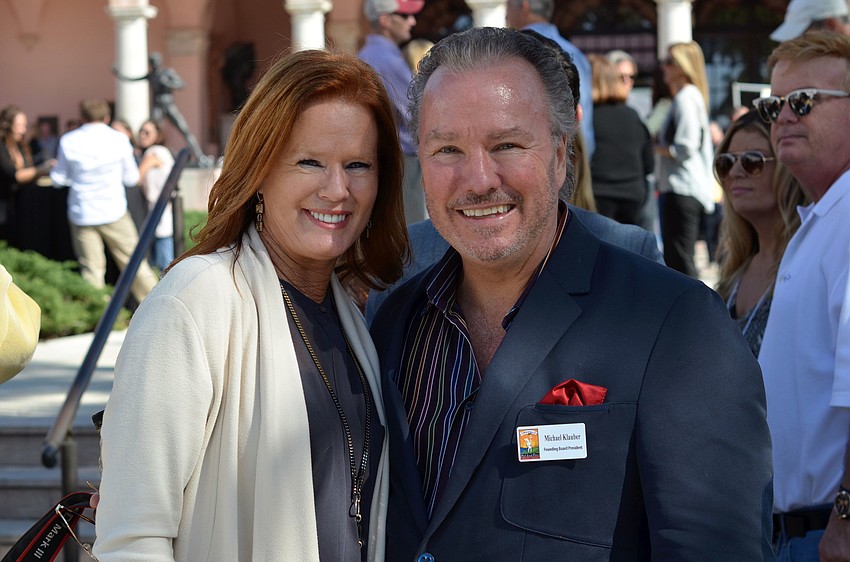 Terri and Co-Chair Michael Klauber