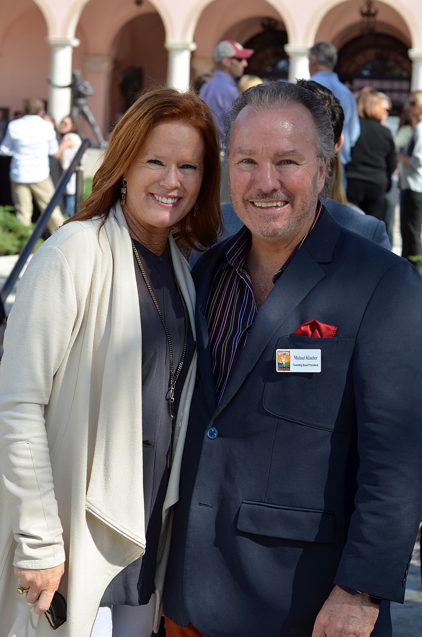 Terri and Co-Chair Michael Klauber