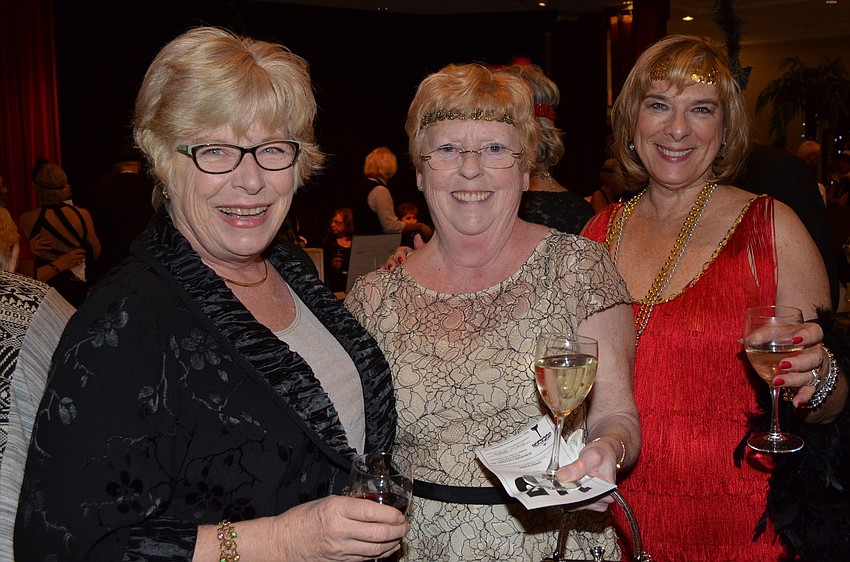 Nancy Ledding, Barbara Weech and Valarie Evanko