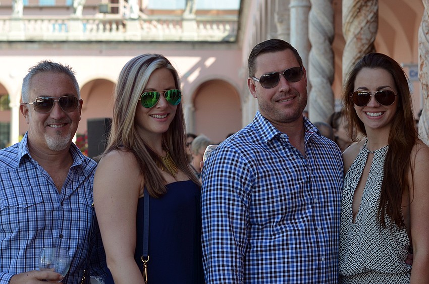 John and Erin Mader with Catlin Sweinsberger and Shaun St. Dennis