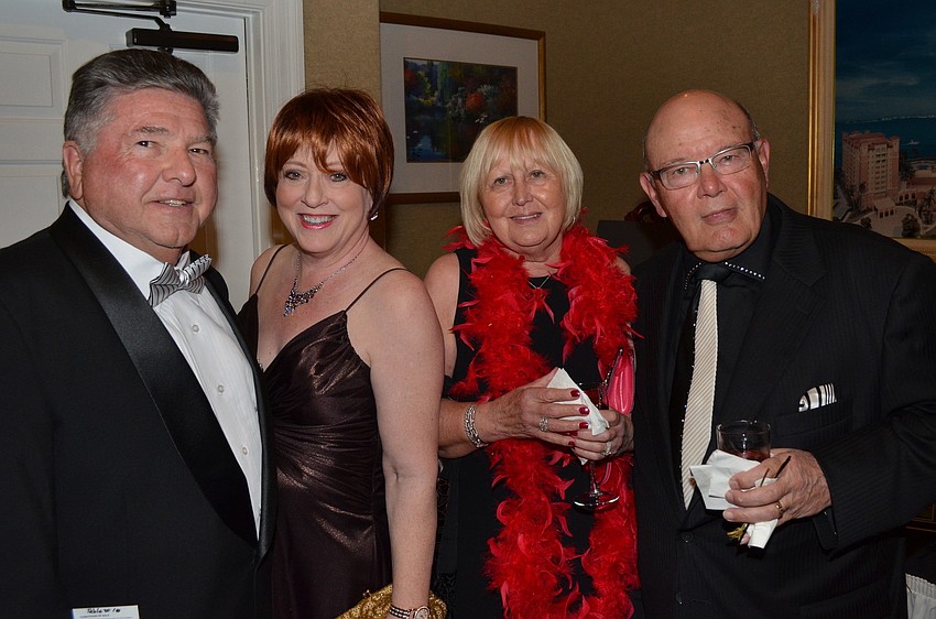 Richard and Karen Wagner with Mila and Paul Iacono