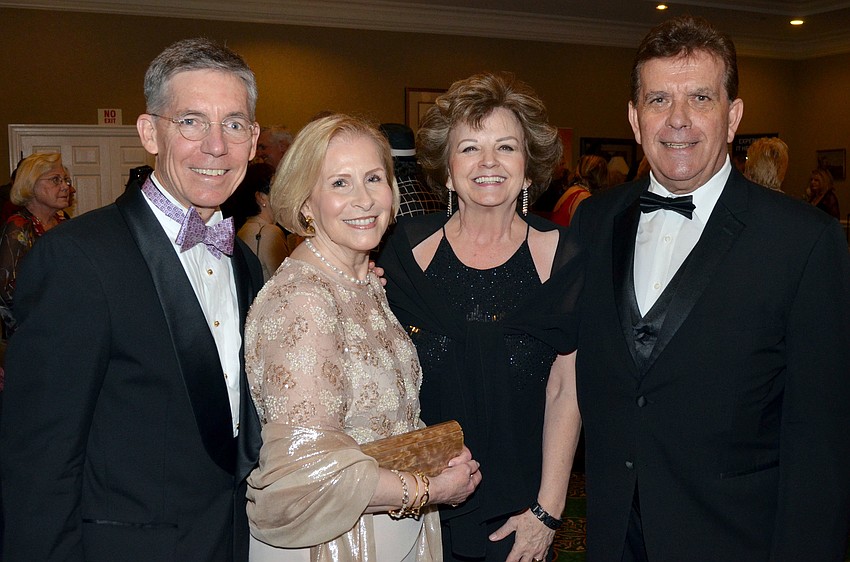 Matt and Lisa Walsh with Co-Chair Donna and Phil Dunio