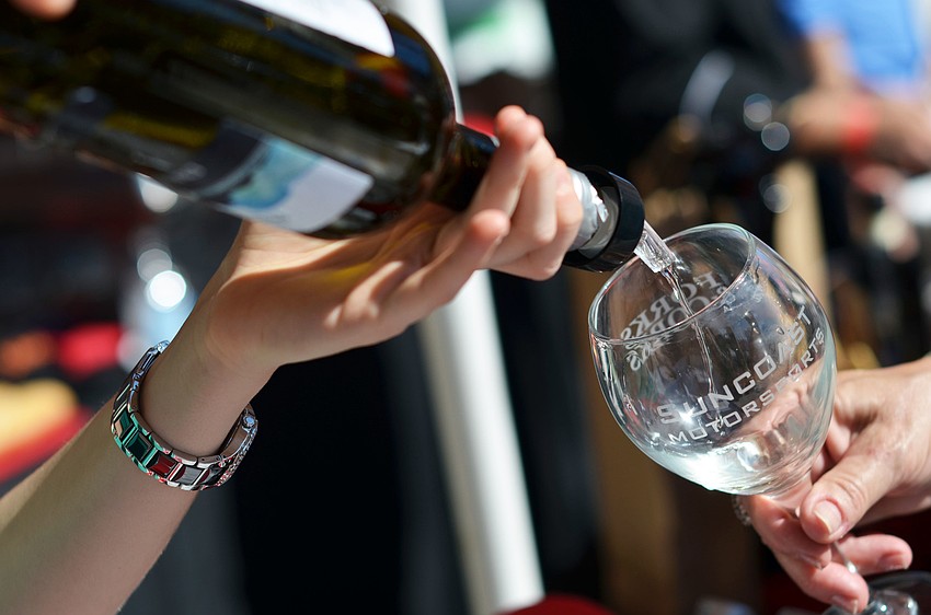 Guests had the opportunity to sample more than 350 wines at The Grand Tasting.