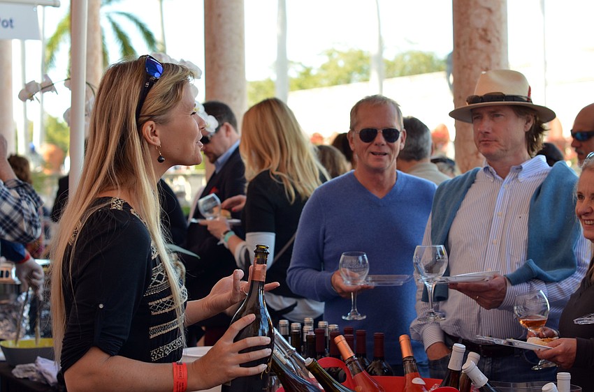 Guests had the opportunity to sample more than 350 wines at The Grand Tasting.