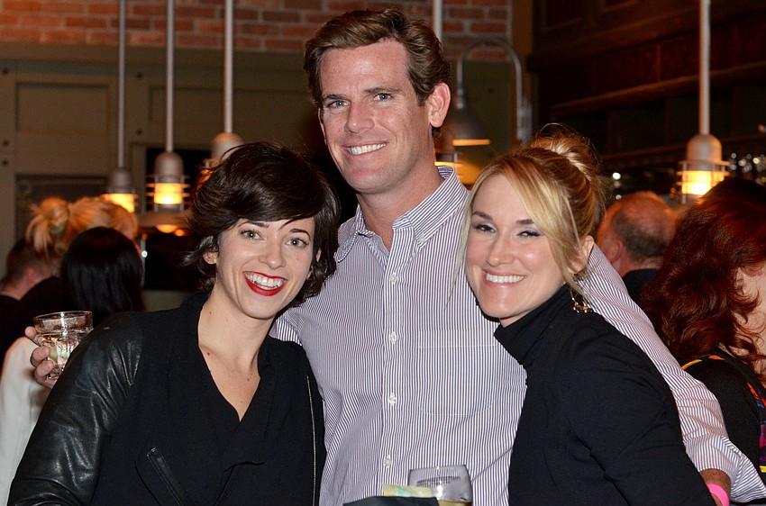 Mary and Ryan Heise with Jessica Papineau