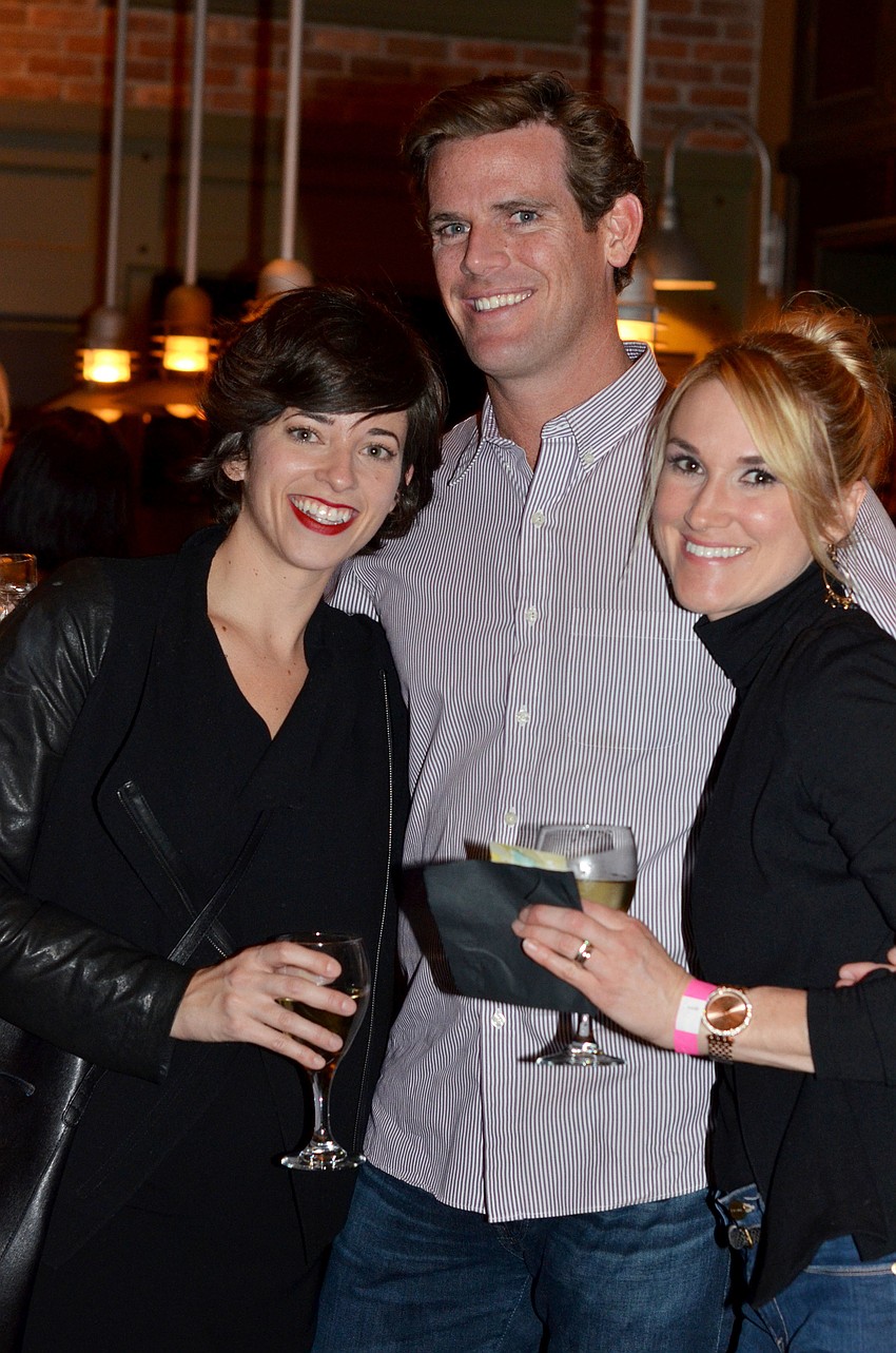 Mary and Ryan Heise with Jessica Papineau