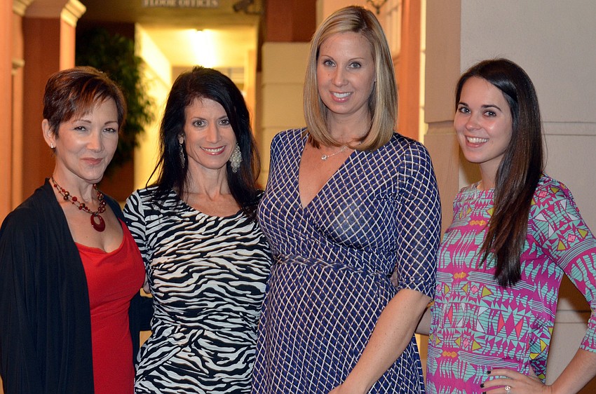 January Hunter, Jennie Lucier, Elizabeth Krupnick and Ashley Stapleton