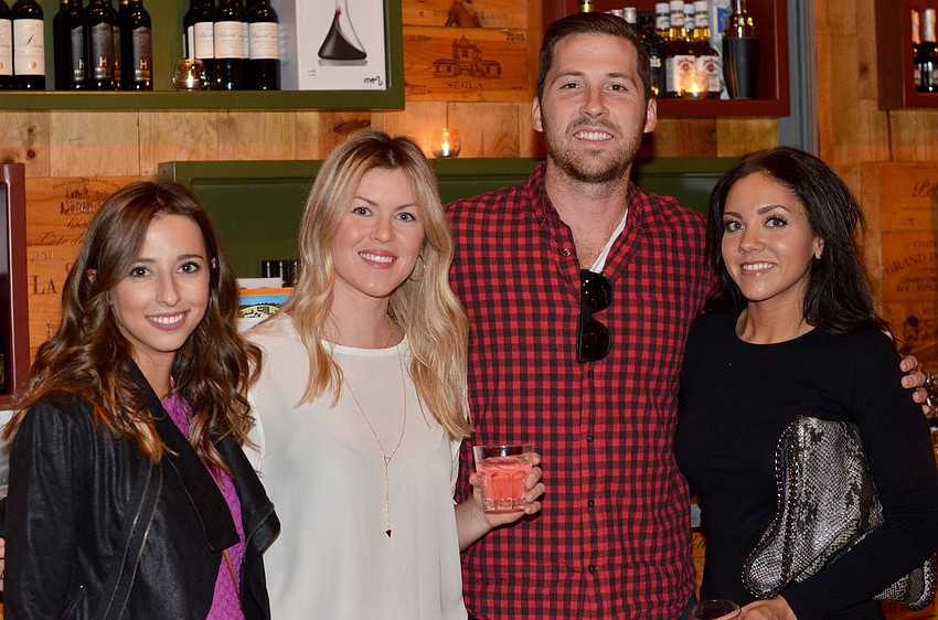 Jessica Mlavsky, Kelly Crawford, Caleb Jones and Lana King