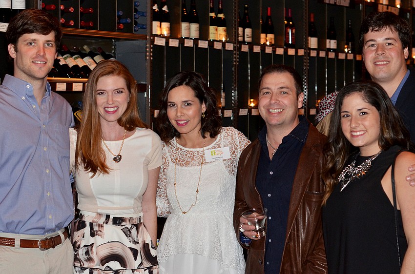 Davis and Caroline Schneider, Danielle and Dr. Don Garrow, Angela Martin and Kyle Purvis