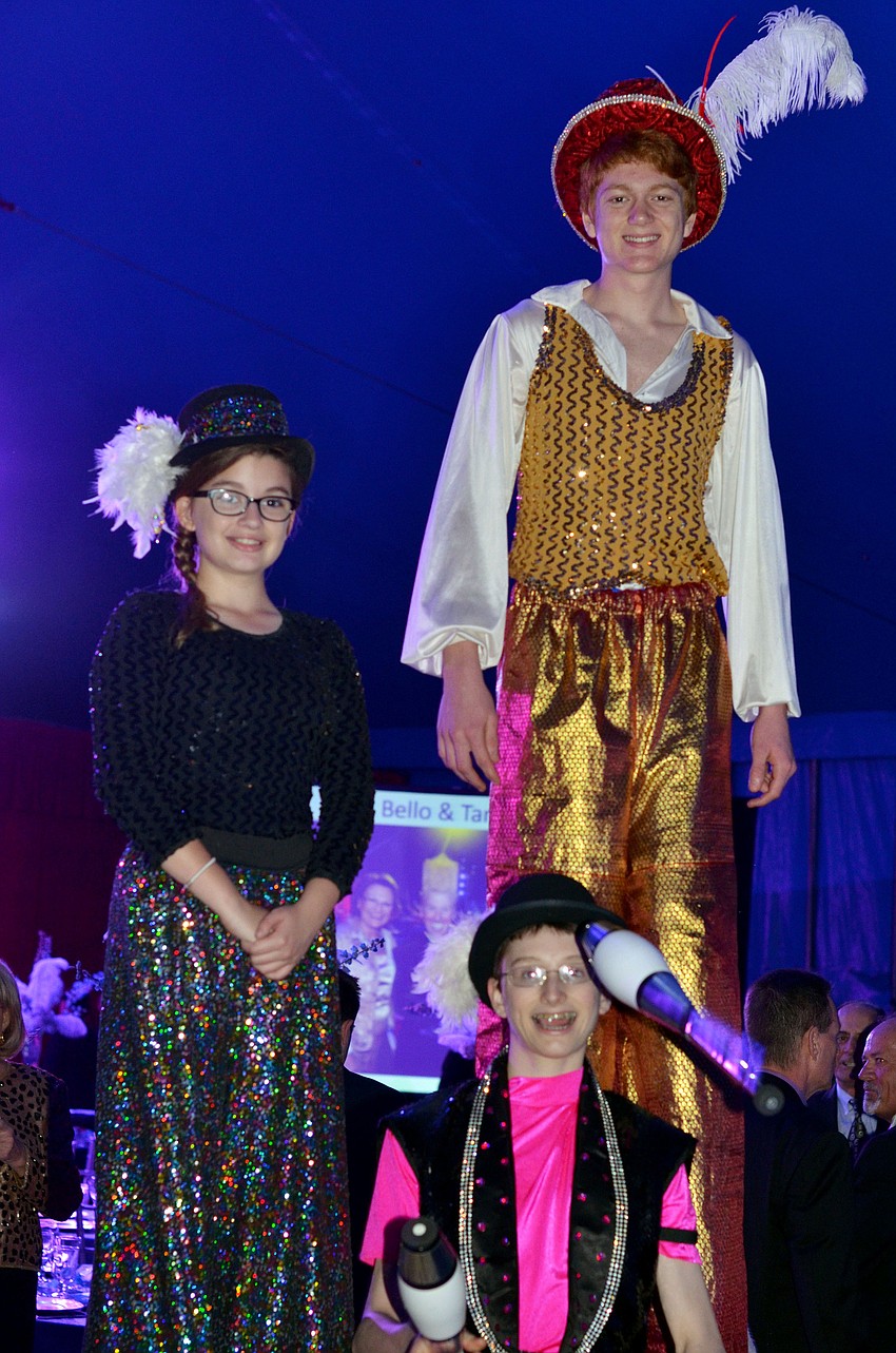 Margaret Buck, Owen Leonard and Tyler Kaiser