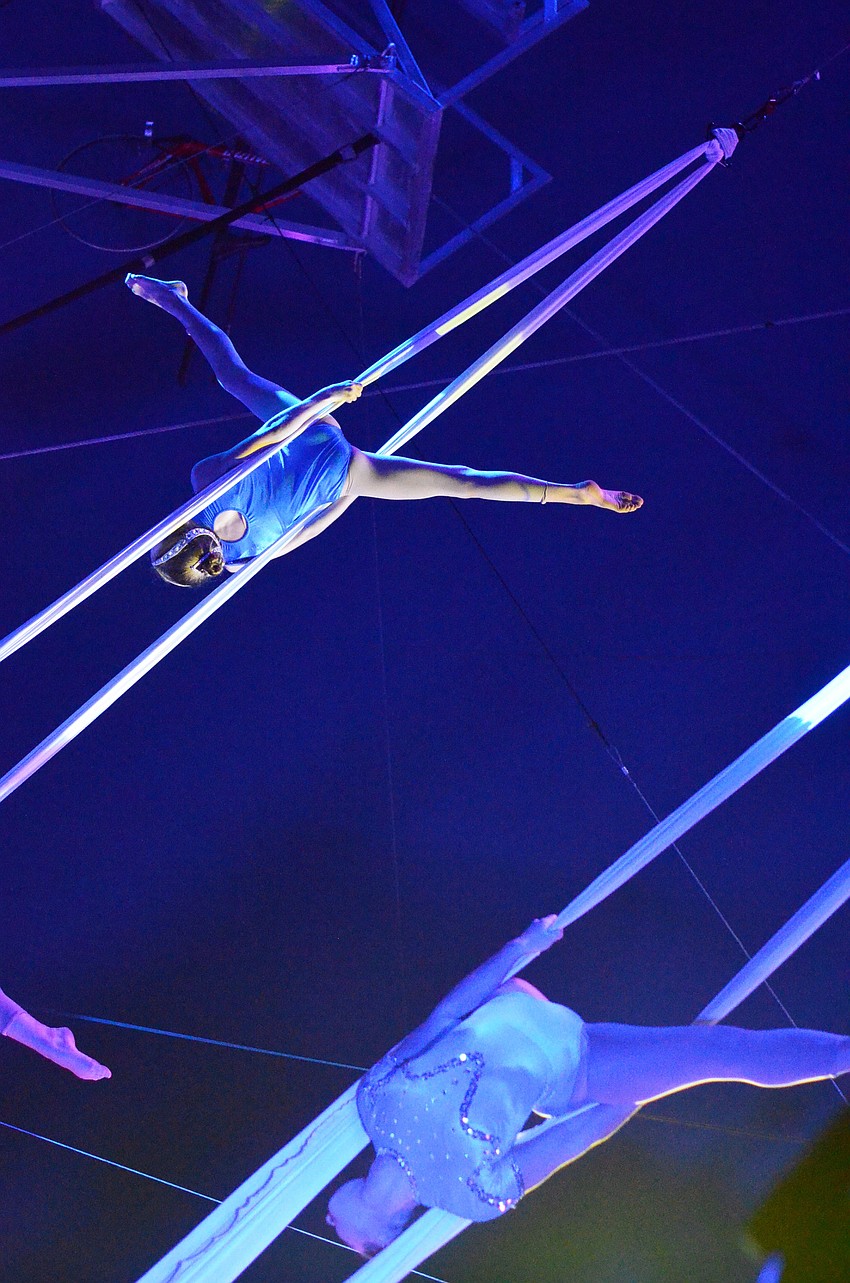 Following the dinner catered by Michaelâ€™s On East, guests enjoyed thrilling circus entertainment at the 2015 Circus Arts Gala.