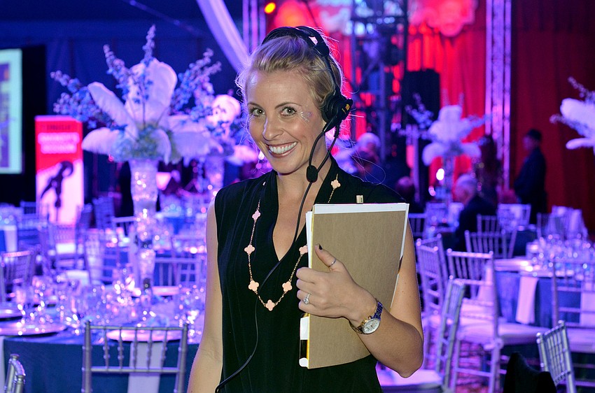 Ashley Gruters at the 2015 Circus Arts Gala