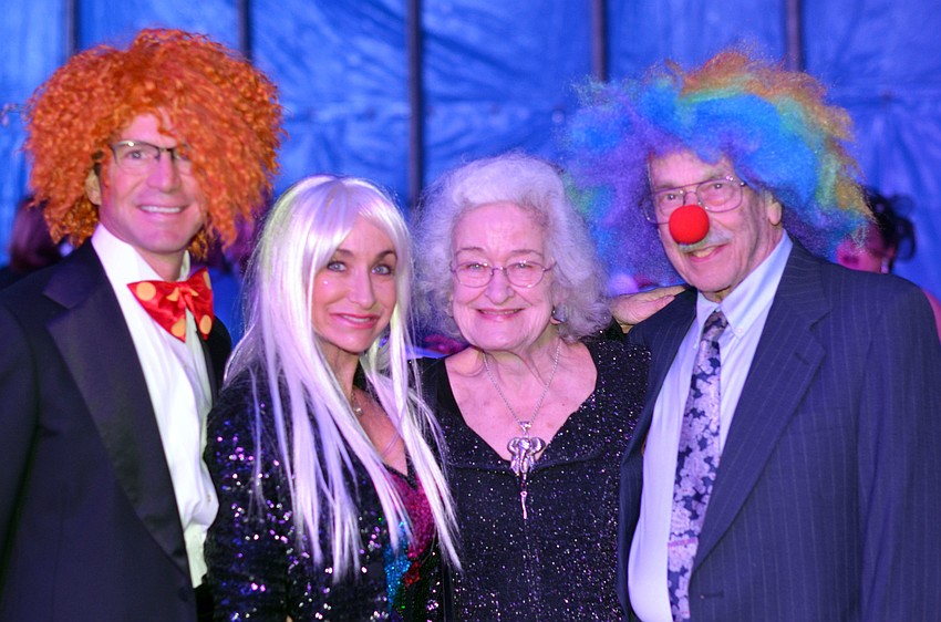 Robert Kohnen and Dr. Sheri Weinstein with Donna and Harold Weinstein