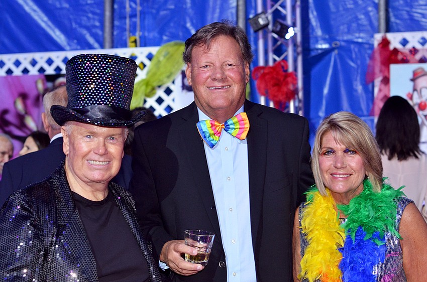 Jonathan McCague with Bob and Joan Tufts