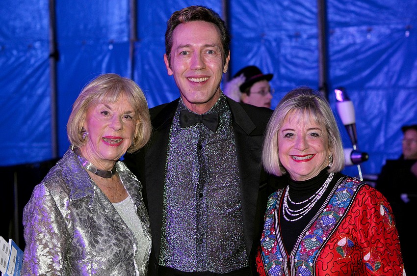 Gloria Moss, Jim Helmich and Marian Moss