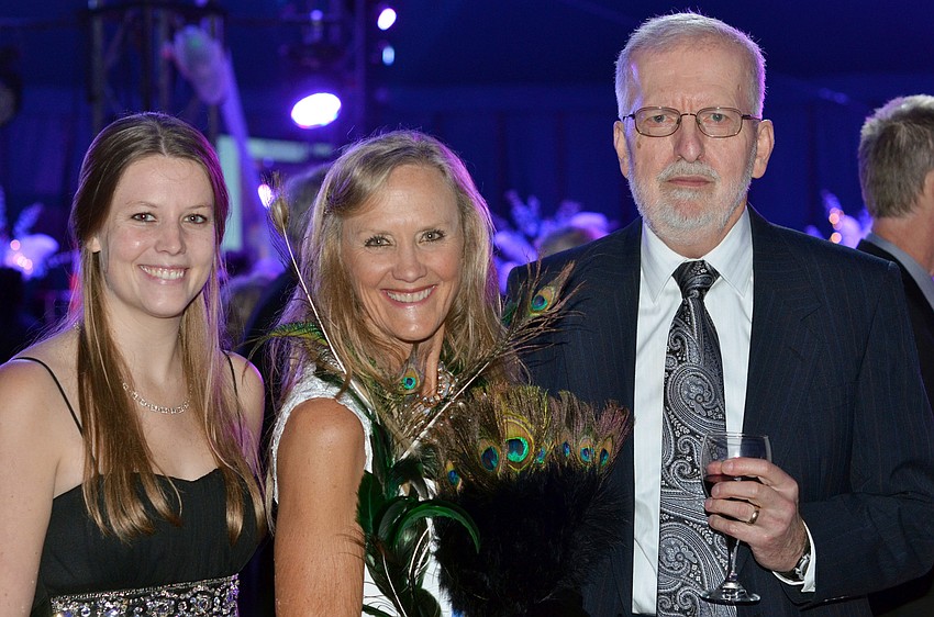 Anika Pack, Marcia Carlson Pack and Ron Mathewson