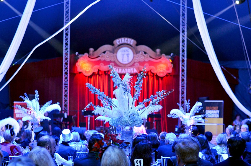 The Circus Arts Conservatory Sarasota hosted its 2015 Circus Arts Gala on Friday, Jan. 30, Under the Big Top at Nathan Benderson Park.