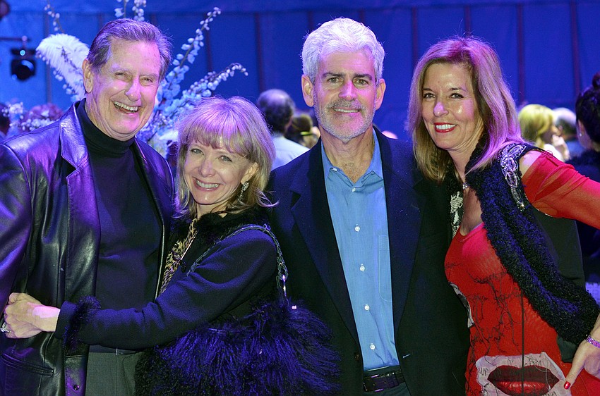 Jim and Charlie Ann Syprett with Dr. Larry Wild and Penny Hill