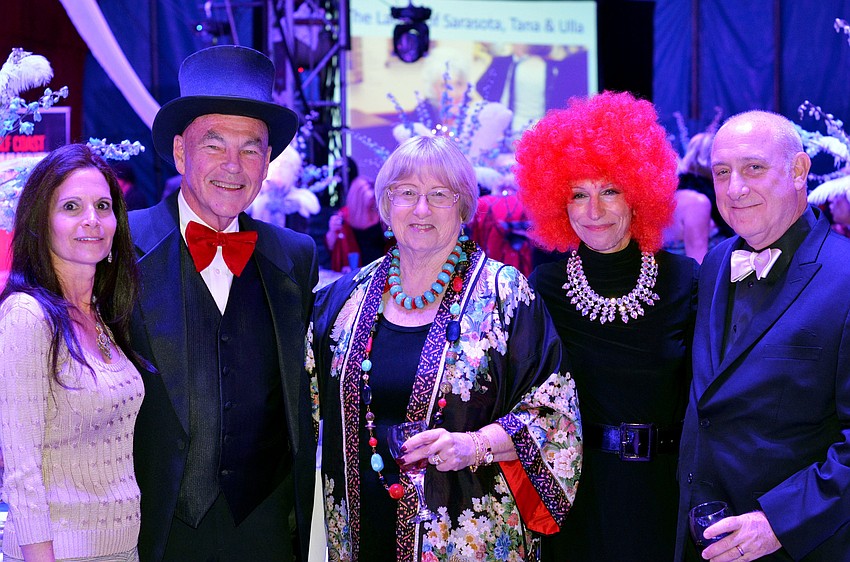 Marcia Jean Taub, Ken and Peggy Abt, Felice Schulaner and Dennis Rees