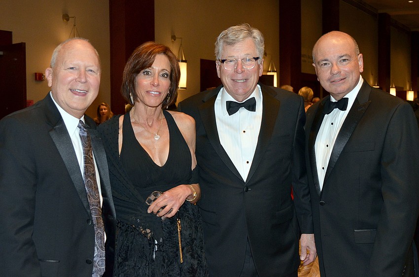 Scott Anderson and Pam and Jerry Claiborne and Richard Russell